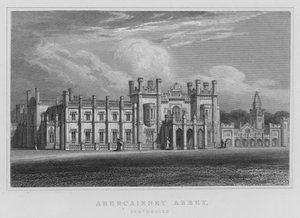 Abercairney Abbey, Perthshire by Thomas Hosmer Shepherd