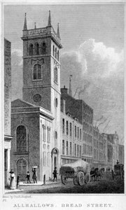 All Hallows Church, Bread Street, London