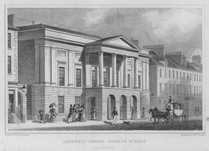 Assembly Rooms, George Street, Edinburgh by Thomas Hosmer Shepherd