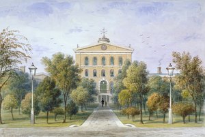 Bridewell Prison in Tothill Fields, Westminster, London by Thomas Hosmer Shepherd
