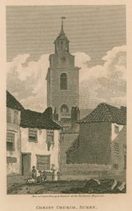 Christ Church, Southwark, Surrey by Thomas Hosmer Shepherd
