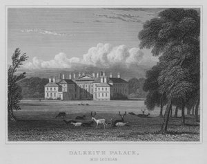 Dalkeith Palace, Mid Lothian (engraving)