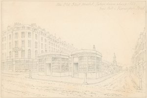 Fleet Market from Holborn Bridge