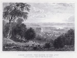 Leigh Court, the Mouth of the Avon, with Distant View of the Welsh Coast by Thomas Hosmer Shepherd