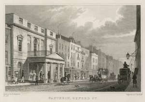 Pantheon, Oxford Street, London by Thomas Hosmer Shepherd
