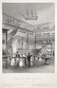 Royal Naval Museum, Somerset House, from 