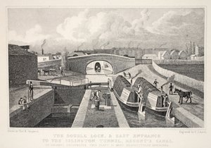 The Double Dock and East Entrance to the Islington Tunnel, Regent