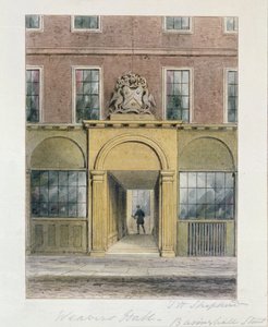 The Entrance to Weavers Hall (1854)