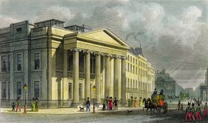 The New College of Physicians, Pall Mall, East, engraved by Thomas Barber by Thomas Hosmer Shepherd