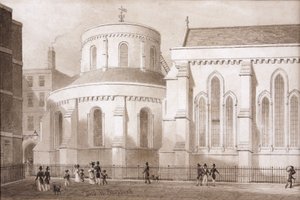 The Temple Church, as Restored by Thomas Hosmer Shepherd