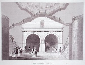 The Thames Tunnel, c.1851-55