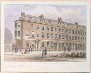 View of Fludyer Street Looking Towards Parliament Street