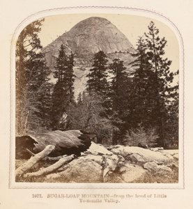Sugar-Loaf Mountain - from the head of Little Yosemite Valley