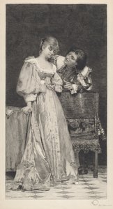 The Wedding Ring by Thomas Hovenden