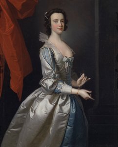 Portrait of a Woman, Probably Elizabeth Aislabie, of Studley Royal, Yorkshire by Thomas Hudson