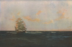 A Man Overboard by Thomas J Somerscales