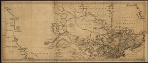 A map of Canada and the north part of Louisiana with the adjacent countries by Thomas Jefferys