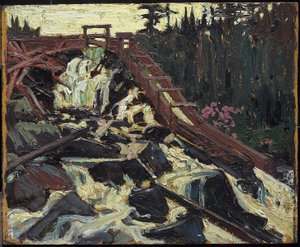 Timber Chute by Tom Thomson
