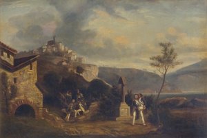 An Incident in the Napoleonic Wars by Thomas Jones Barker