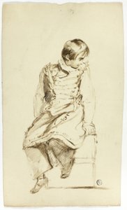 Seated Boy, Looking Sideways