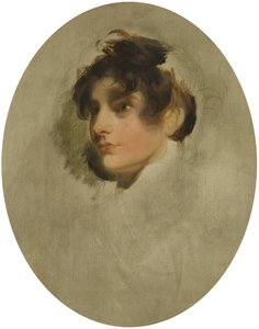 Head of a Young Woman, c.1800-05 by Thomas Lawrence