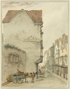 Back Street, looking South by Thomas Leeson the Elder Rowbotham