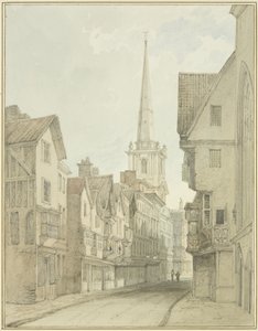 Broad Street by Thomas Leeson the Elder Rowbotham
