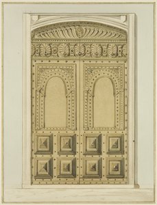 Carved Inner Doorway near Altar, St John