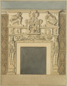 Chimneypiece at 28 Redcliffe Street by Thomas Leeson the Elder Rowbotham