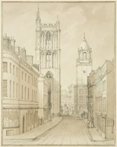 Corn Street by Thomas Leeson the Elder Rowbotham