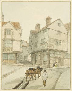 The Corner of Castle Green by Thomas Leeson the Elder Rowbotham