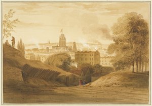 View from Bath Road, Near the Wells, Totterdown by Thomas Leeson the Elder Rowbotham