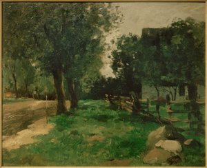 Village Street by Thomas Ludwig Herbst