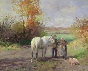 Encounter on the Way to the Field, 1897