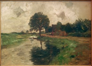 Canal in Siethwende by Thomas Ludwig Herbst