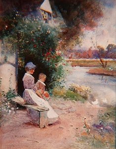 Watching Ducks by Thomas Mackay