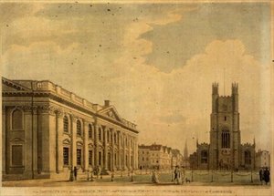 The South Front of the Senate House, and West End of St. Mary