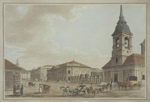 Liteyny Avenue in St. Petersburg by Thomas Malton the Elder