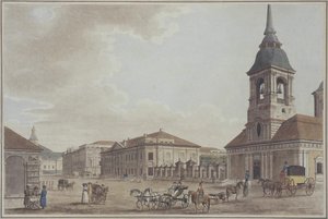 Liteyny Avenue in St. Petersburg by Thomas Malton the Elder