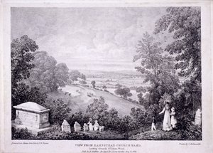 General View of Hampstead, London by Thomas Mann Baynes