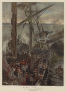 The Wreck of the Birkenhead by Thomas Marie Madawaska Hemy