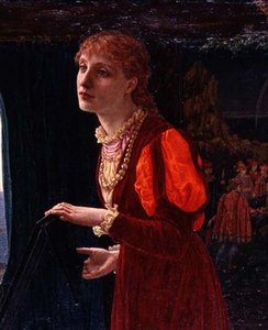 The Day is Done, The Song is Ended (detail) by Thomas Matthews Rooke