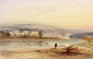 Bellister Castle, Northumberland by Thomas Miles II Richardson