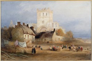 Jedburgh Abbey, c.1835
