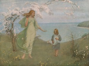 A Vision of Spring by Thomas Millie Dow