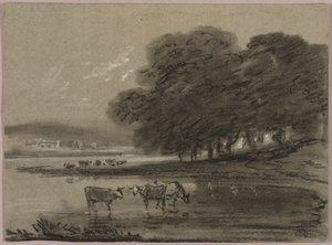 Landscape with Cows
