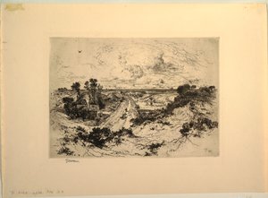 A Road Near the Sea, Easthampton, New York