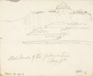 Bad Lands of the Yellowstone by Thomas Moran
