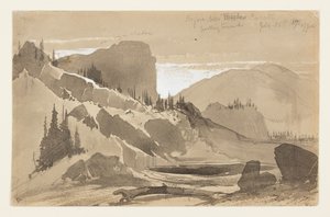 Near Meadow Creek, Utah by Thomas Moran