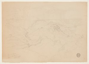 The Grand Canyon in the Rain by Thomas Moran